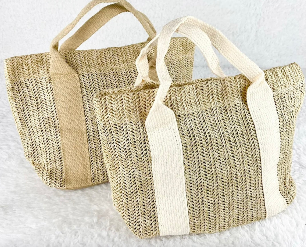 Personalised rattan bag