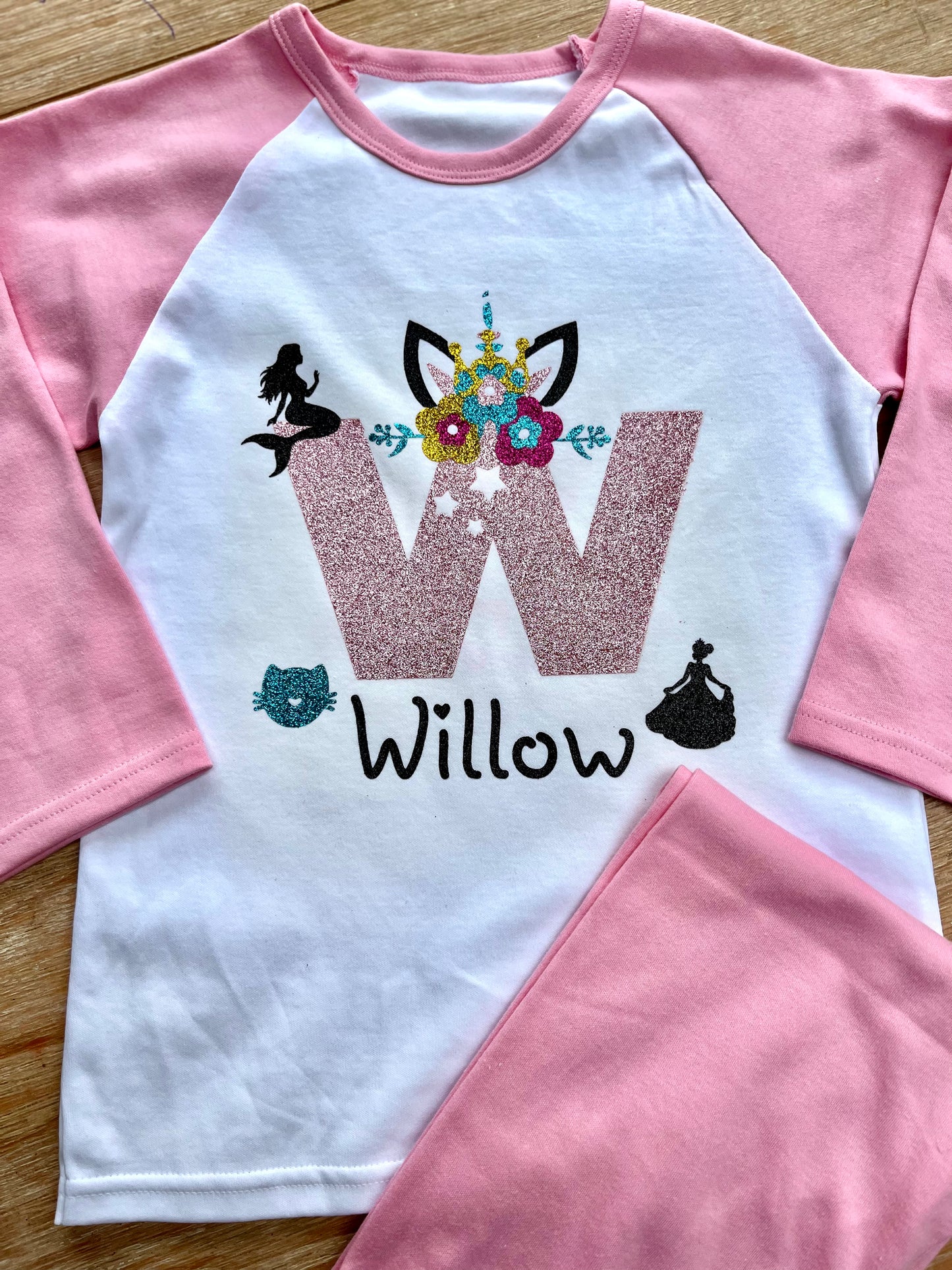 Bespoke Long sleeve Kids PJs