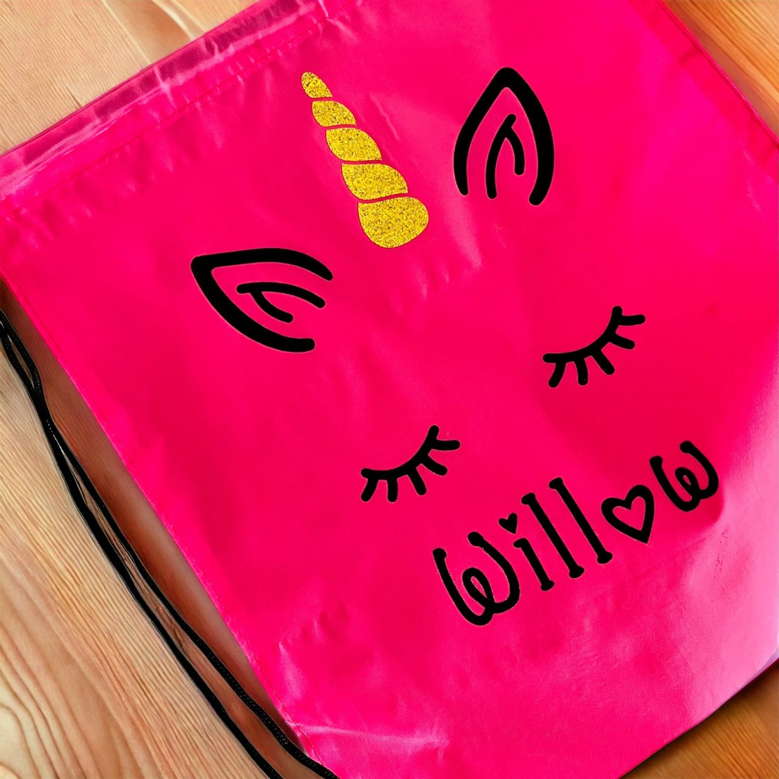 Bespoke Personalised drawstring bags
