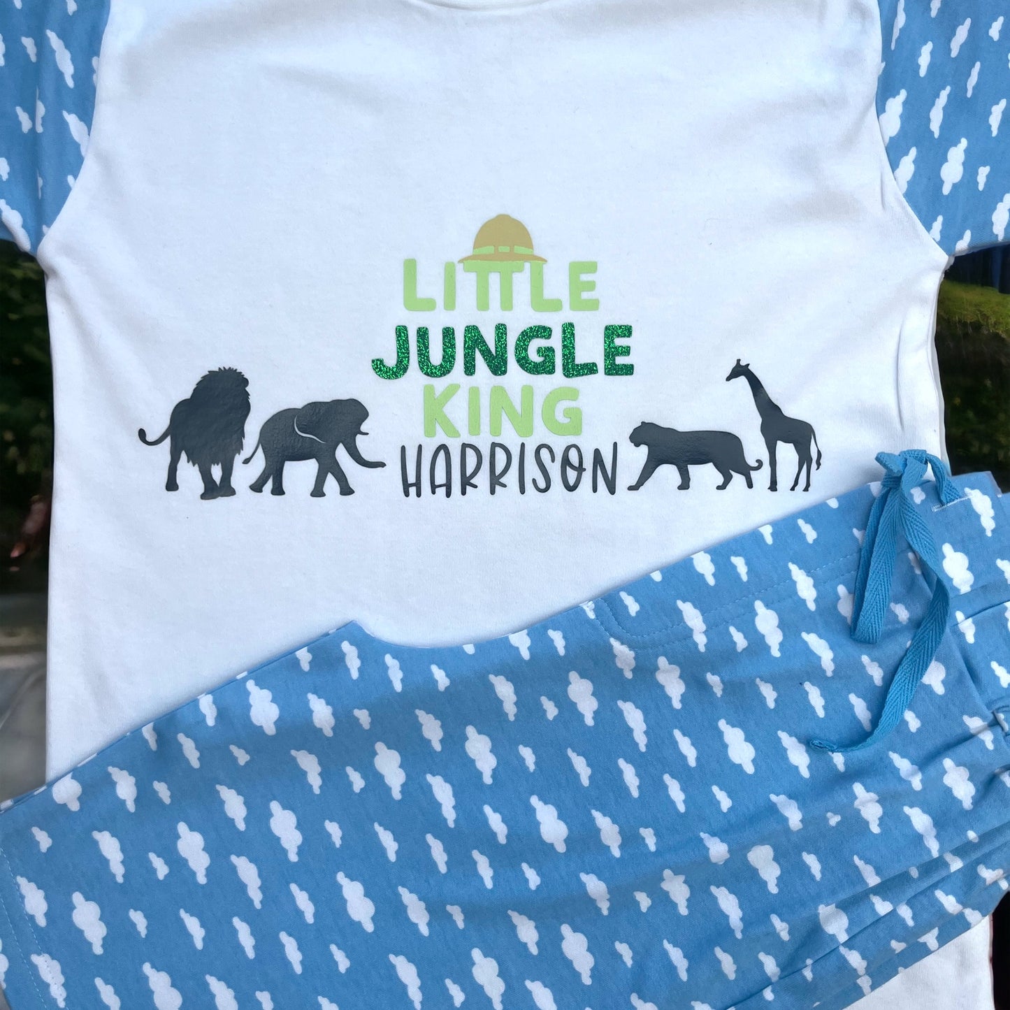 Short personalised PJS