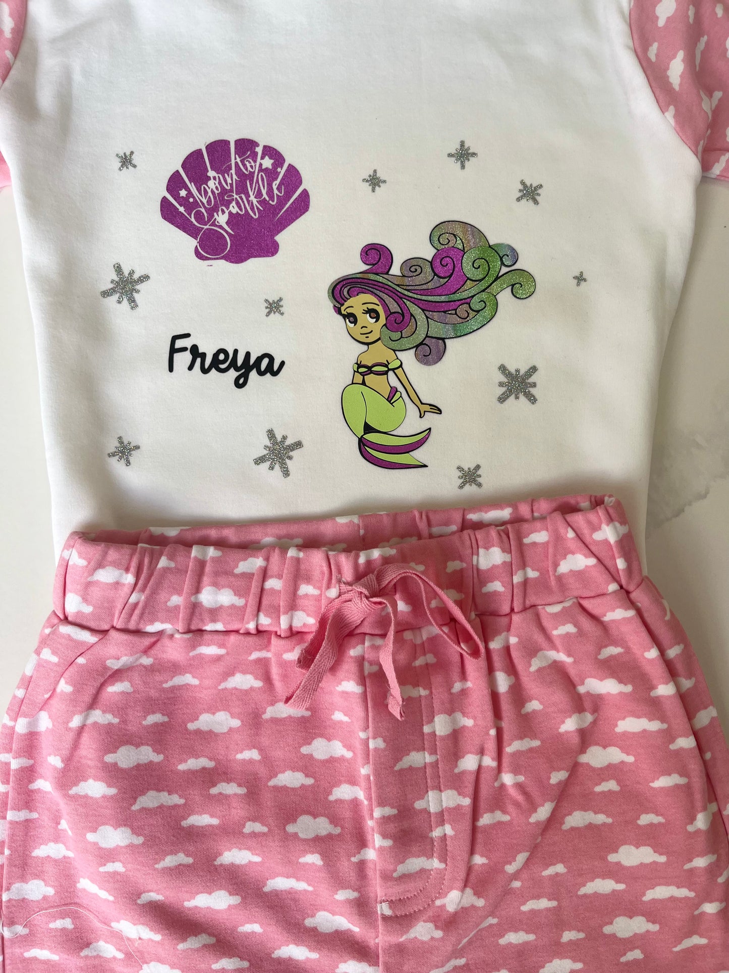 Short personalised PJS