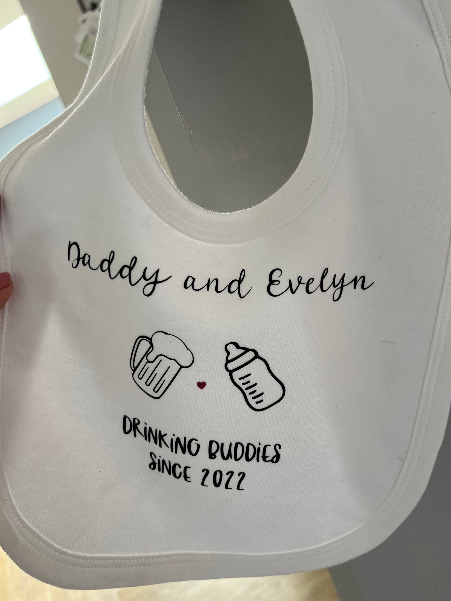 Personalised baby bibs