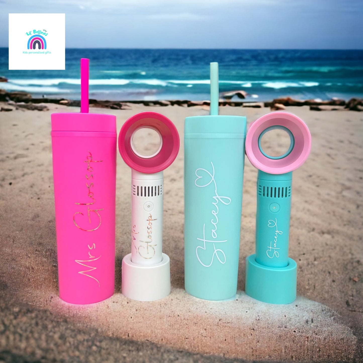 Bespoke Fan & Tumbler set