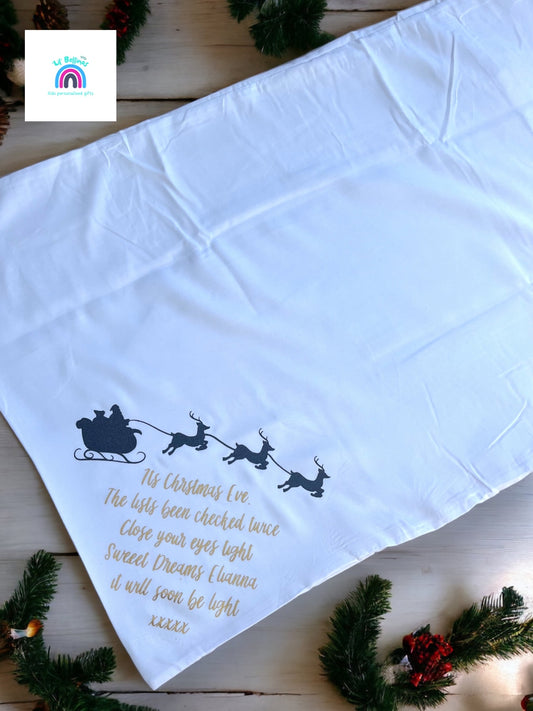 Christmas Eve pillow case