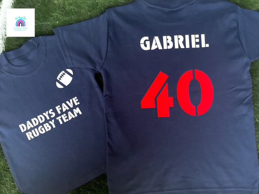 Tshirt personalised kids