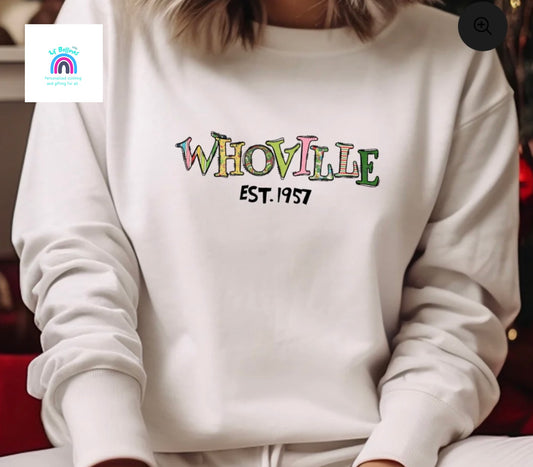 WHOVILLE sweatshirt