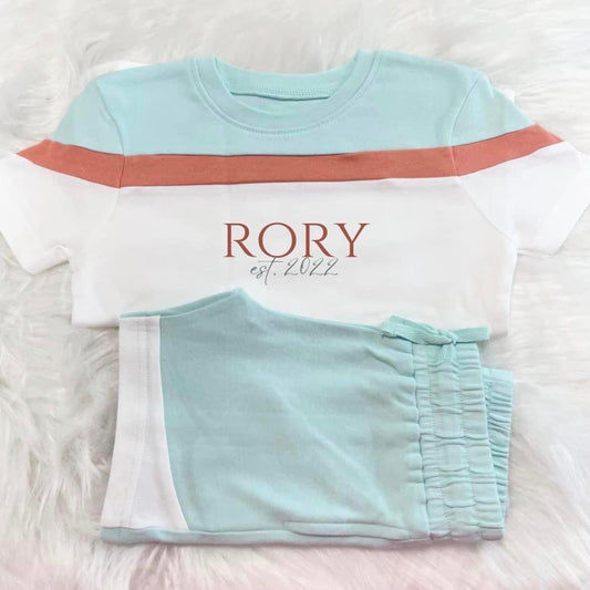 Tshirt and short set
