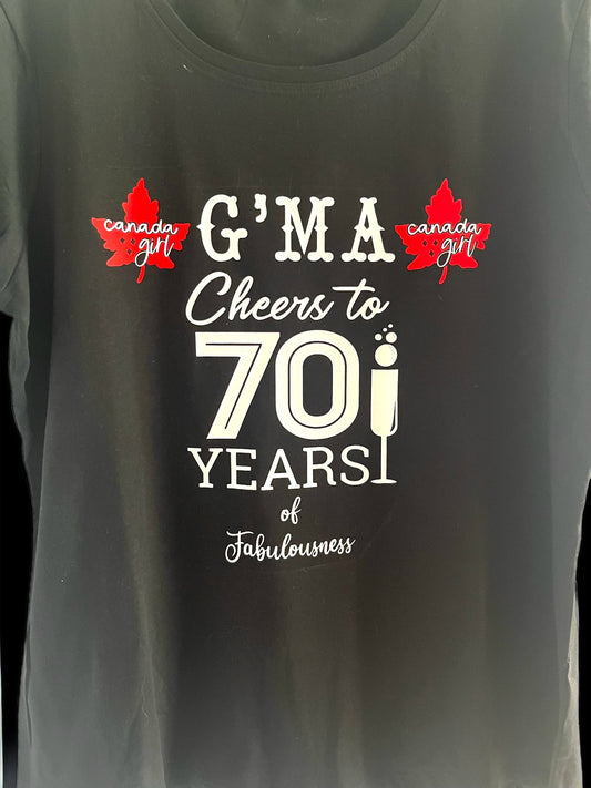 Adult bespoke T-shirts