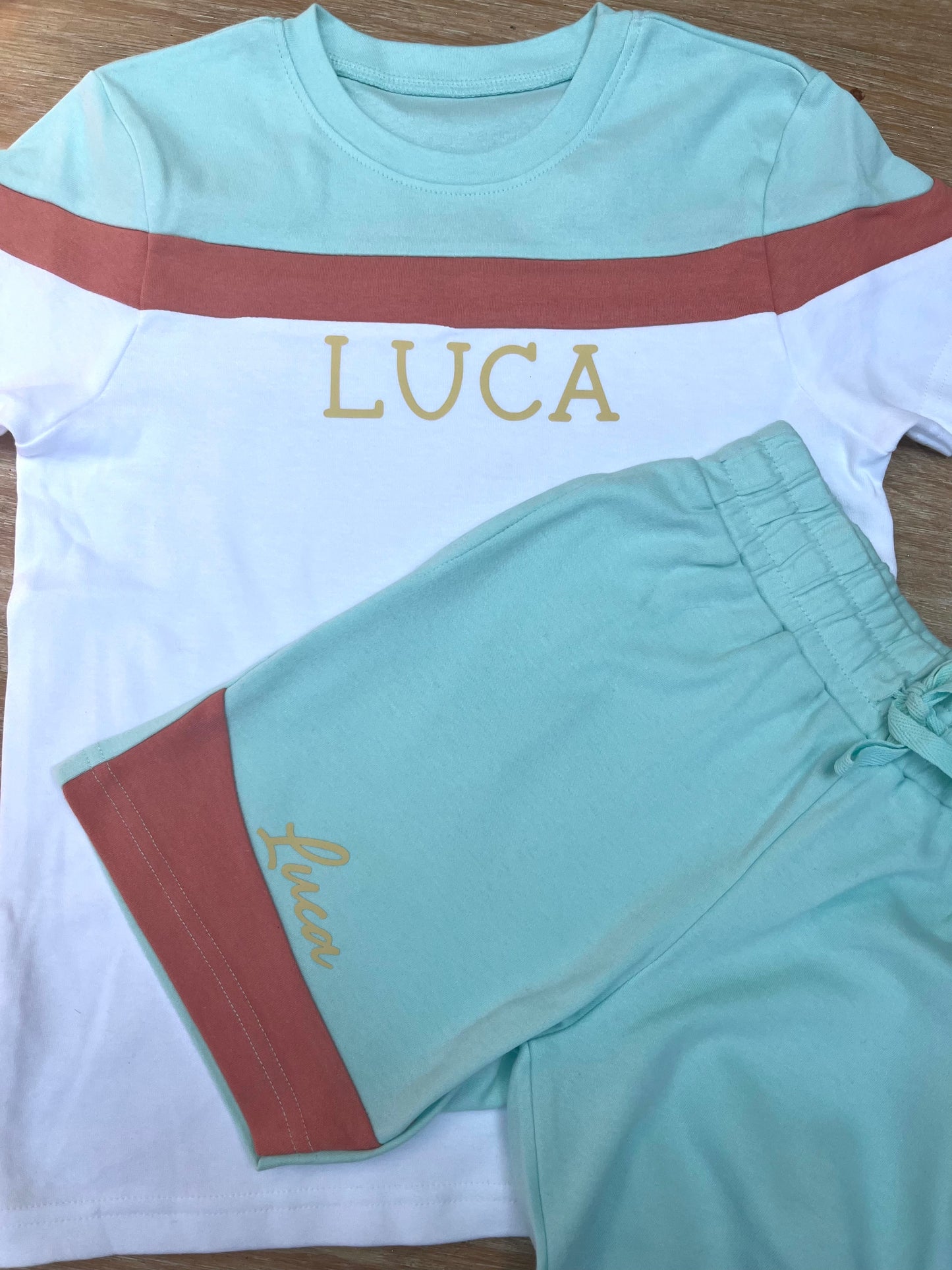 Tshirt and short set