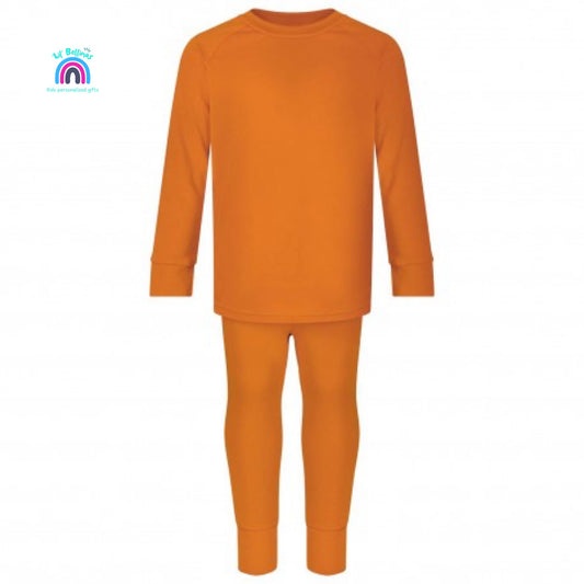 Orange Bespoke loungewear