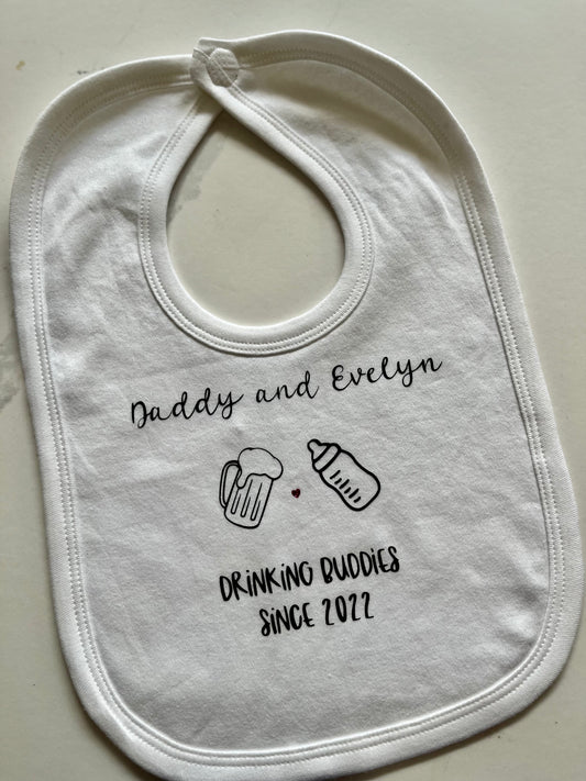 Personalised baby bibs