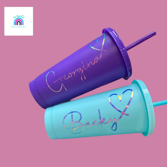 Cold Cups with name 24oz